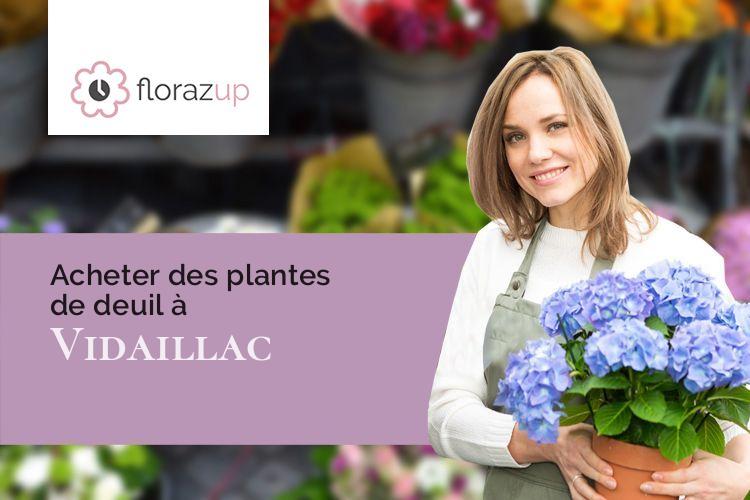 plantes pour un enterrement à Vidaillac (Lot/46260)