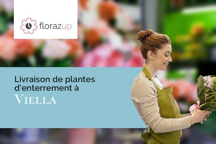 créations de fleurs pour des obsèques à Viella (Gers/32400)