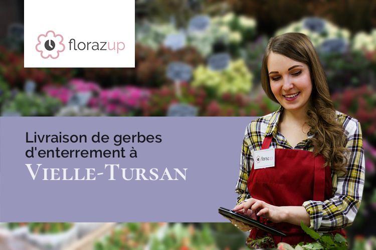 créations de fleurs pour un décès à Vielle-Tursan (Landes/40320)