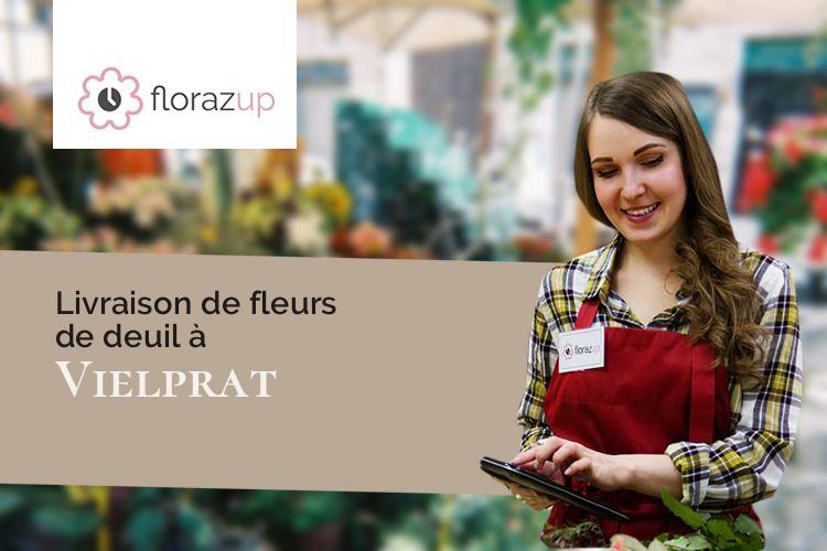 coupes de fleurs pour un deuil à Vielprat (Haute-Loire/43490)