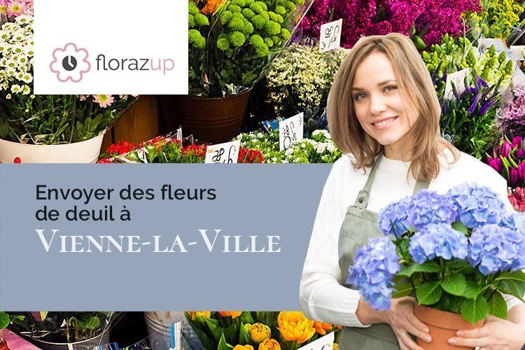 compositions de fleurs pour un décès à Vienne-la-Ville (Marne/51800)
