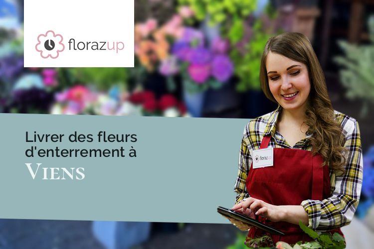 couronnes de fleurs pour une crémation à Viens (Vaucluse/84750)