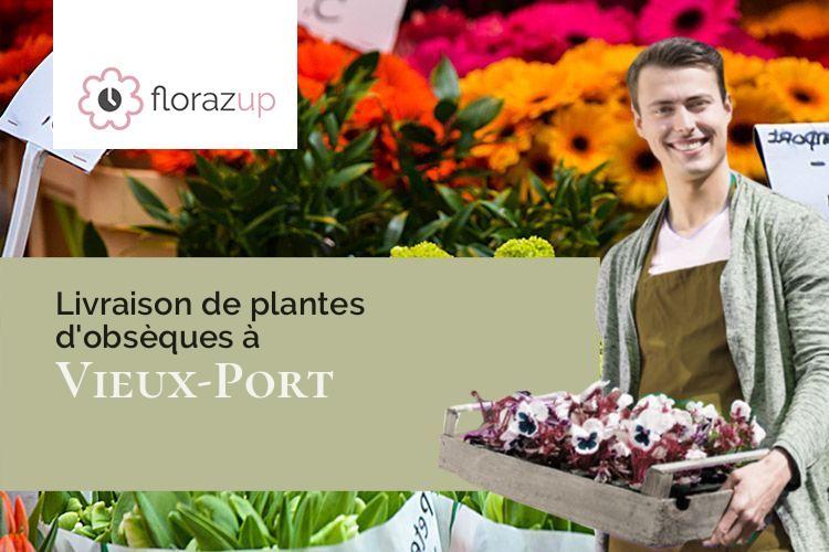 créations de fleurs pour des obsèques à Vieux-Port (Eure/27680)