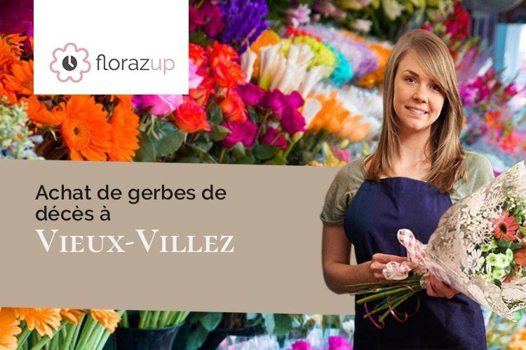 coupes de fleurs pour un enterrement à Vieux-Villez (Eure/27600)