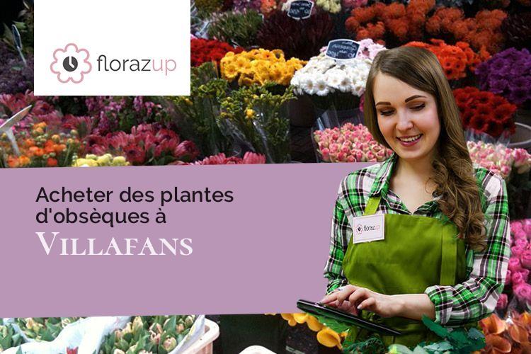 couronnes florales pour des funérailles à Villafans (Haute-Saône/70110)