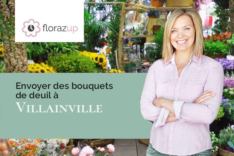 créations de fleurs pour des funérailles à Villainville (Seine-Maritime/76280)