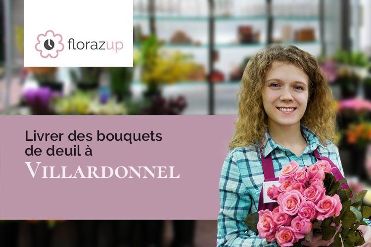 créations florales pour des funérailles à Villardonnel (Aude/11600)