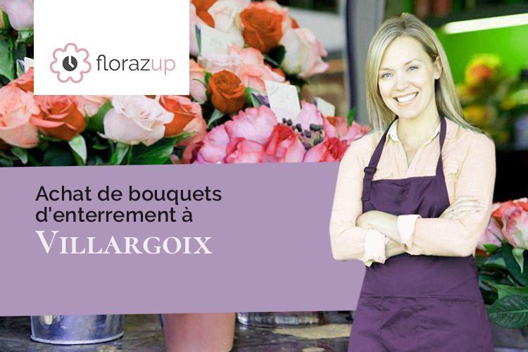 créations florales pour des funérailles à Villargoix (Côte-d'Or/21210)