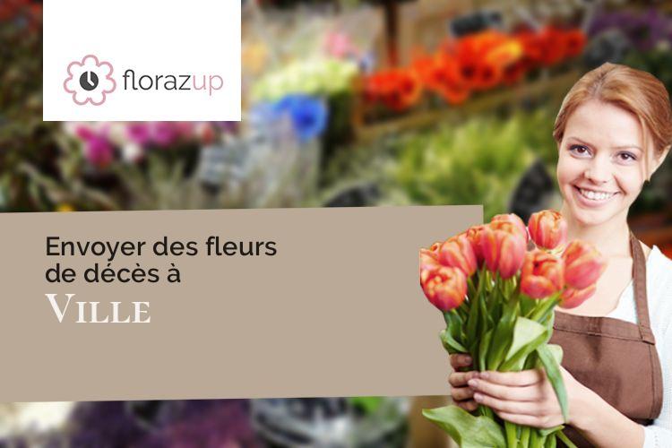 coupes de fleurs pour des obsèques à Ville (Oise/60400)