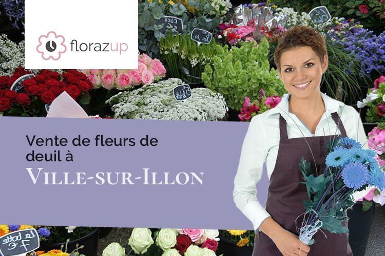 bouquets de fleurs pour des obsèques à Ville-sur-Illon (Vosges/88270)