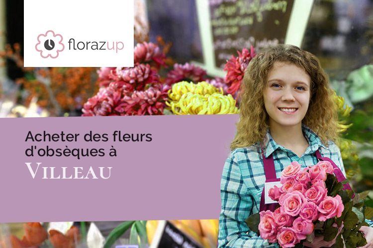 créations de fleurs pour un décès à Villeau (Eure-et-Loir/28150)