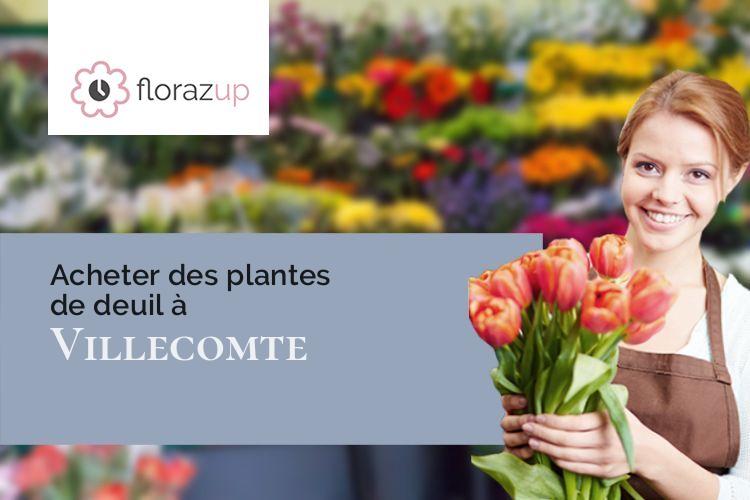 compositions de fleurs pour une crémation à Villecomte (Côte-d'Or/21120)
