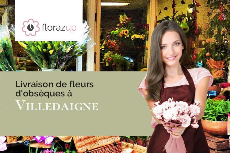 bouquets de fleurs pour un deuil à Villedaigne (Aude/11200)