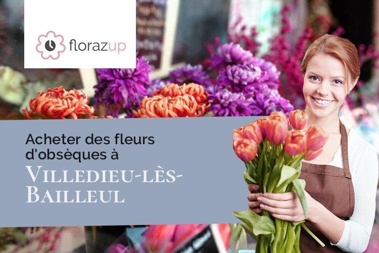 bouquets de fleurs pour un décès à Villedieu-lès-Bailleul (Orne/61160)