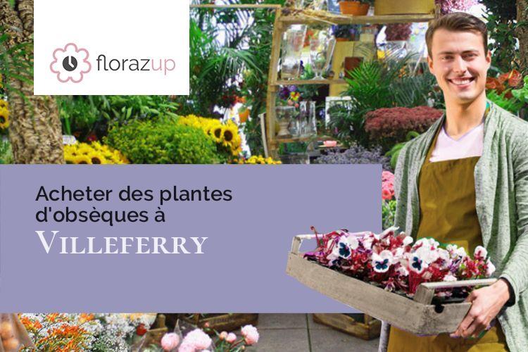 coupes de fleurs pour une crémation à Villeferry (Côte-d'Or/21350)