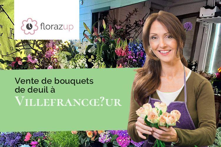 compositions florales pour des obsèques à Villefrancœ?ur (Loir-et-Cher/41330)