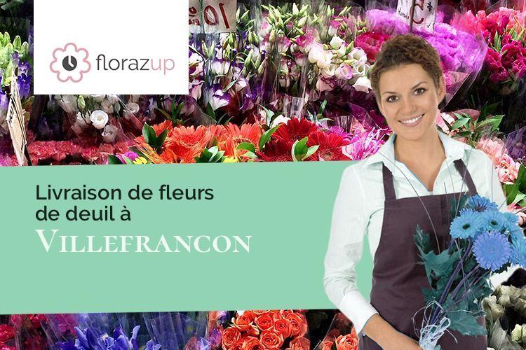 bouquets de fleurs pour un deuil à Villefrancon (Haute-Saône/70700)