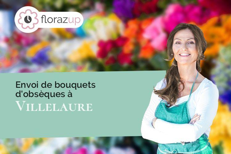 couronnes de fleurs pour des obsèques à Villelaure (Vaucluse/84530)