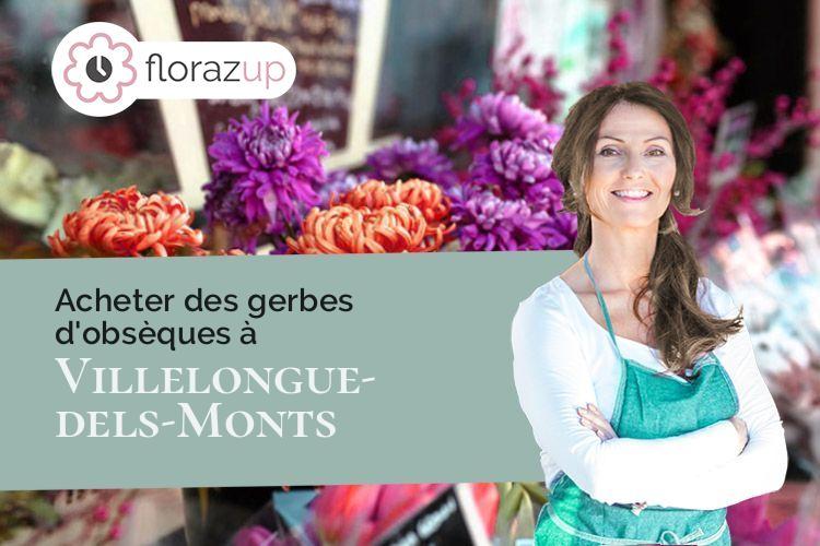 coeur de fleurs pour une crémation à Villelongue-dels-Monts (Pyrénées-Orientales/66740)