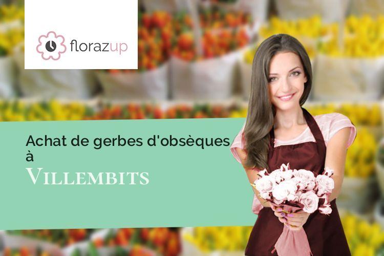 couronnes florales pour des obsèques à Villembits (Hautes-Pyrénées/65220)
