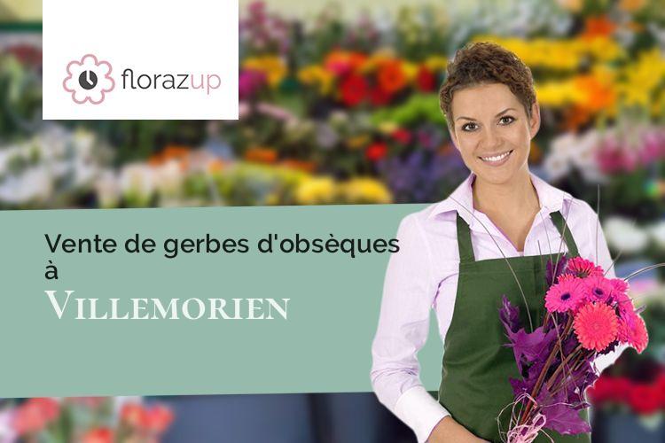 compositions florales pour une crémation à Villemorien (Aube/10110)