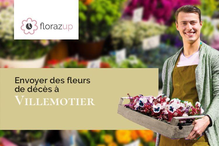 créations de fleurs pour un enterrement à Villemotier (Ain/01270)