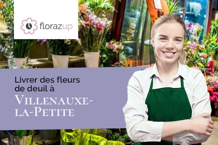 compositions de fleurs pour une crémation à Villenauxe-la-Petite (Seine-et-Marne/77480)