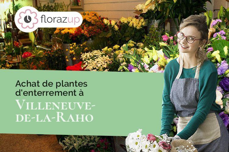 compositions florales pour des funérailles à Villeneuve-de-la-Raho (Pyrénées-Orientales/66180)