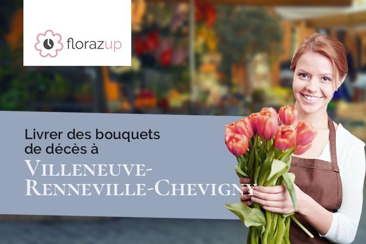 compositions de fleurs pour une crémation à Villeneuve-Renneville-Chevigny (Marne/51130)