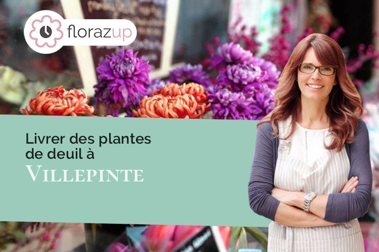 compositions de fleurs pour des obsèques à Villepinte (Aude/11150)
