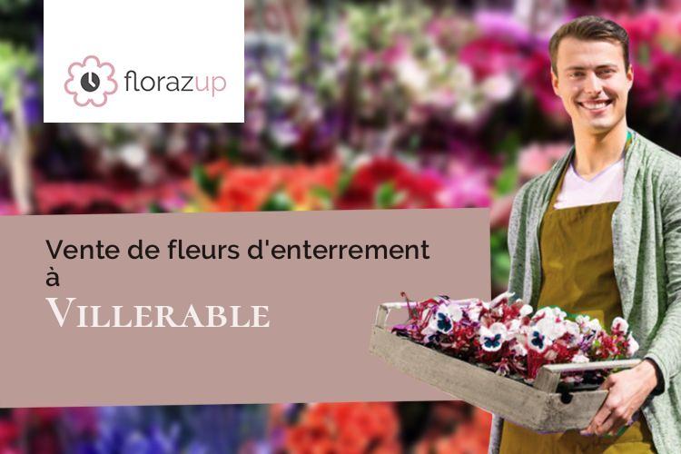 bouquets de fleurs pour des obsèques à Villerable (Loir-et-Cher/41100)
