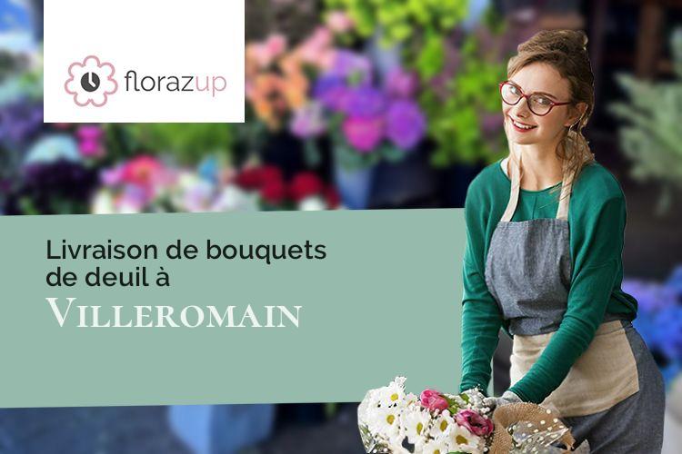coupes de fleurs pour des obsèques à Villeromain (Loir-et-Cher/41100)