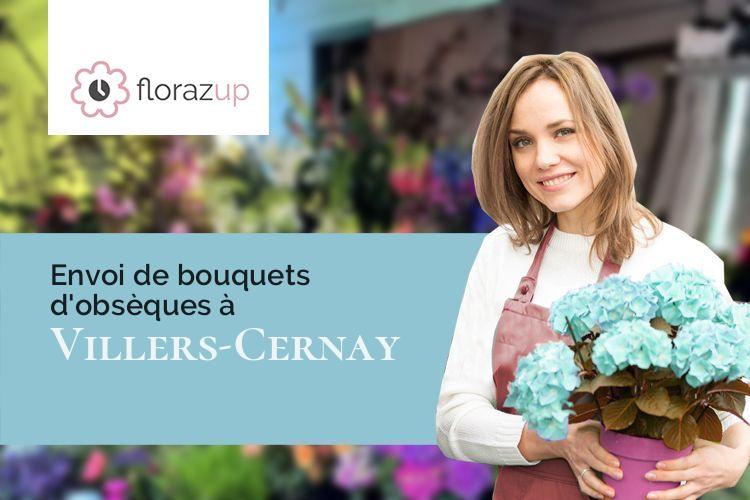 coupes de fleurs pour un enterrement à Villers-Cernay (Ardennes/08140)
