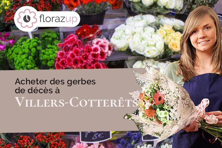 bouquets de fleurs pour un enterrement à Villers-Cotterêts (Aisne/02600)