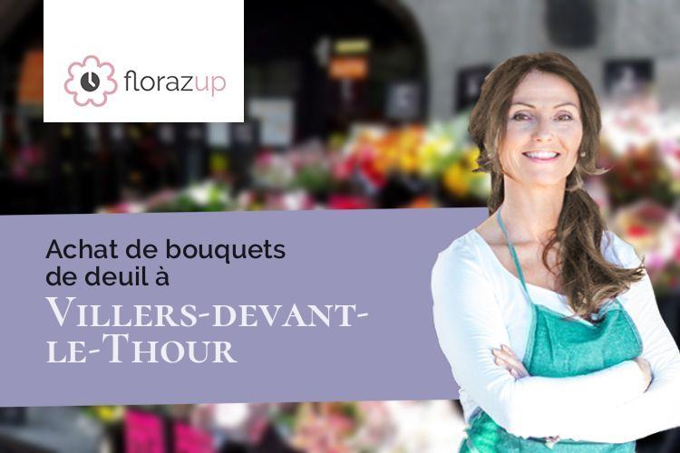 bouquets de fleurs pour un enterrement à Villers-devant-le-Thour (Ardennes/08190)