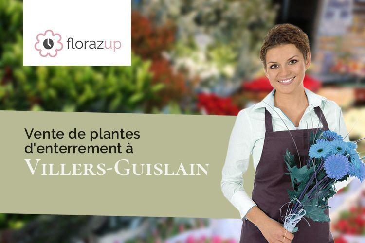 plantes pour un décès à Villers-Guislain (Nord/59297)