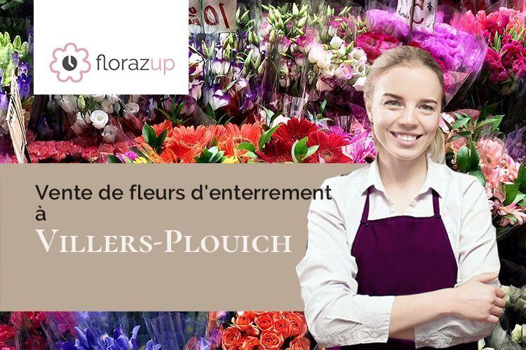 coeurs de fleurs pour des funérailles à Villers-Plouich (Nord/59231)