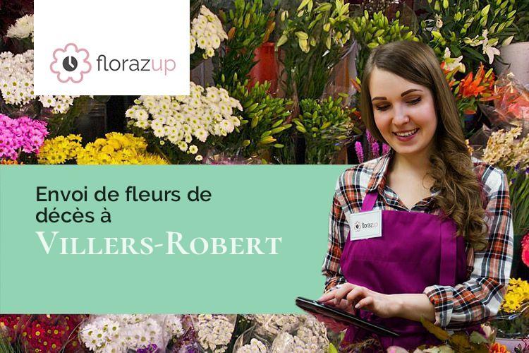 coupes de fleurs pour des funérailles à Villers-Robert (Jura/39120)