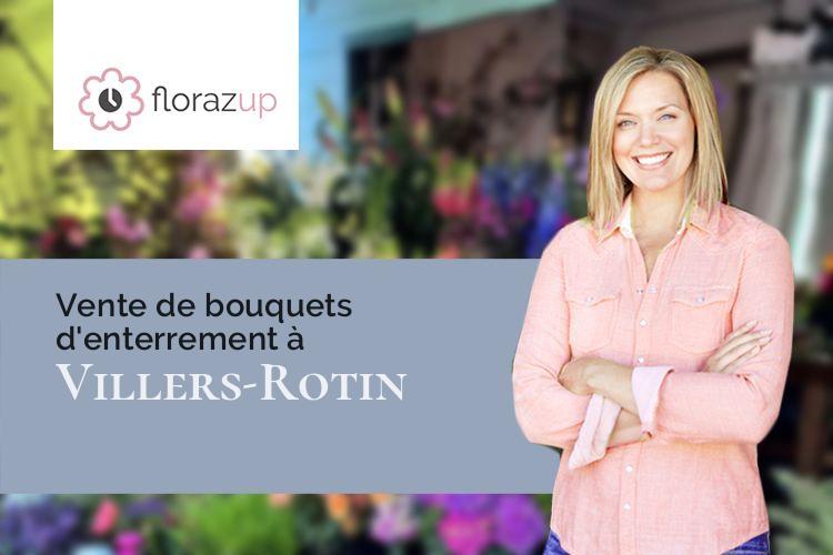 fleurs deuil pour une crémation à Villers-Rotin (Côte-d'Or/21130)