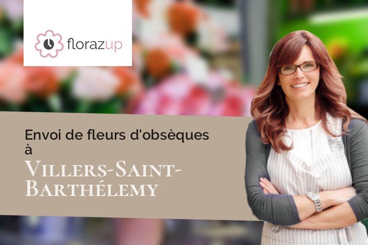 coupes de fleurs pour une crémation à Villers-Saint-Barthélemy (Oise/60650)