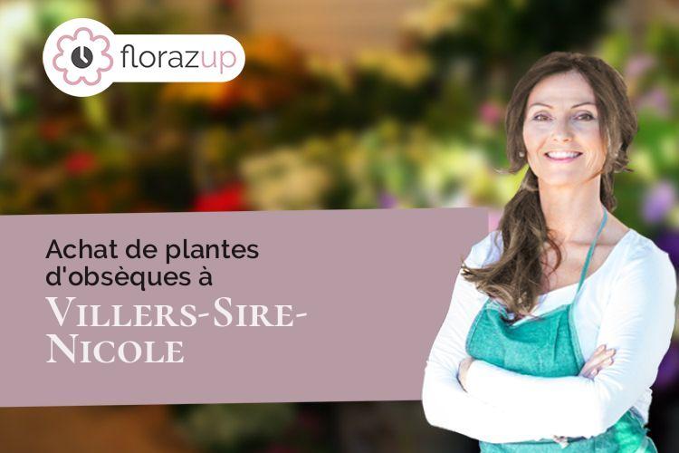 coupes de fleurs pour des funérailles à Villers-Sire-Nicole (Nord/59600)