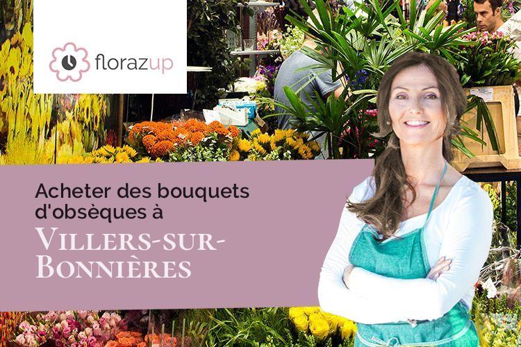 bouquets de fleurs pour des obsèques à Villers-sur-Bonnières (Oise/60860)