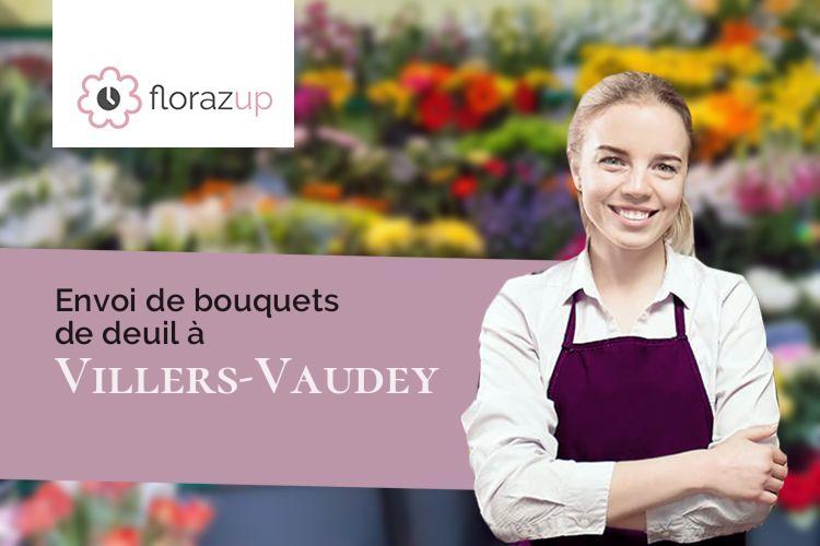 fleurs deuil pour un décès à Villers-Vaudey (Haute-Saône/70120)