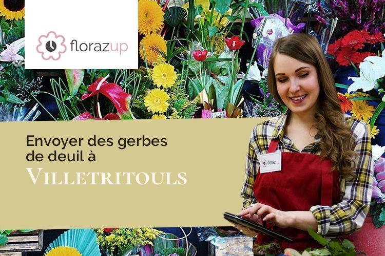 créations florales pour un décès à Villetritouls (Aude/11220)