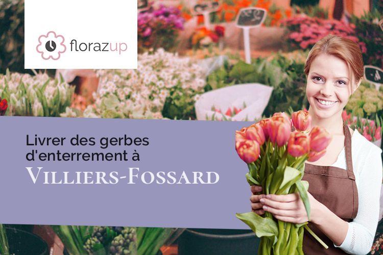 compositions de fleurs pour une crémation à Villiers-Fossard (Manche/50680)