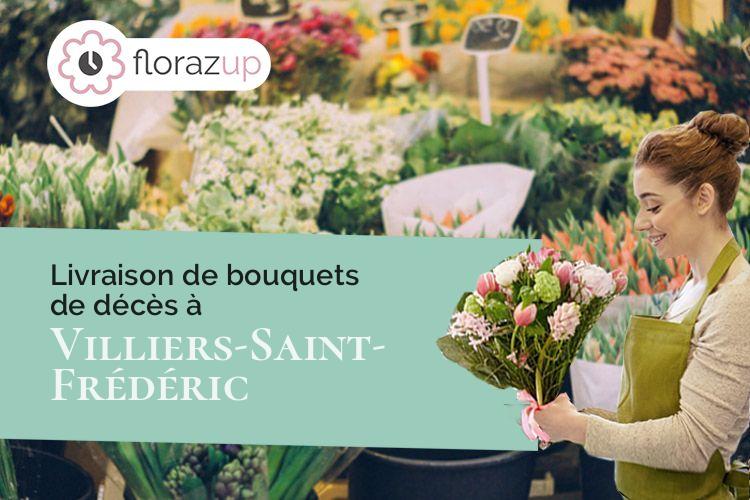 coupes de fleurs pour un deuil à Villiers-Saint-Frédéric (Yvelines/78640)