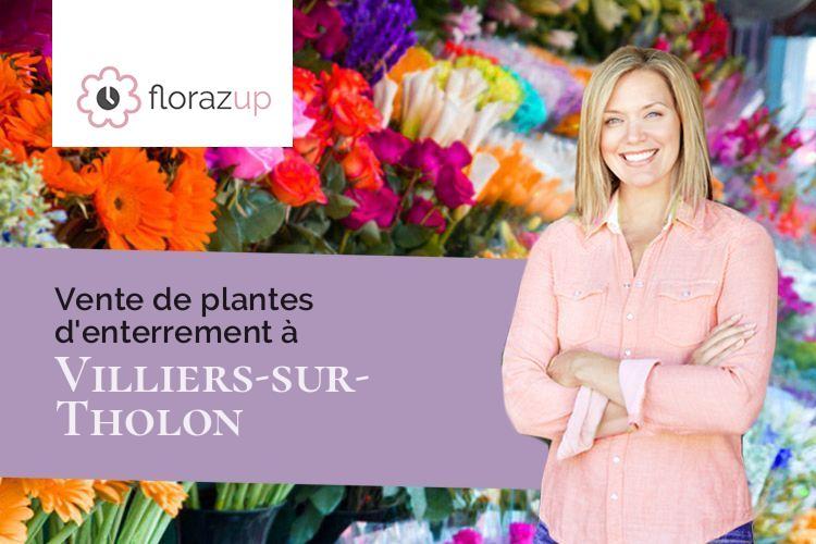 couronnes florales pour un décès à Villiers-sur-Tholon (Yonne/89110)