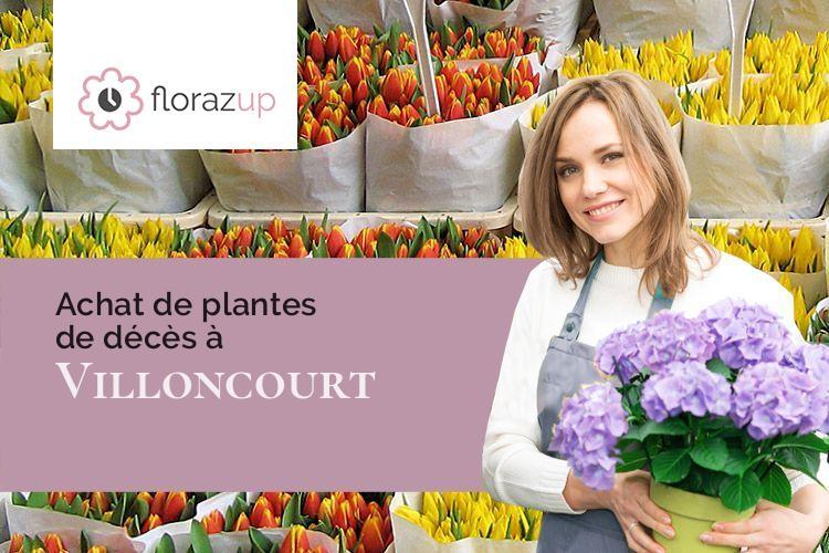 compositions florales pour une crémation à Villoncourt (Vosges/88150)