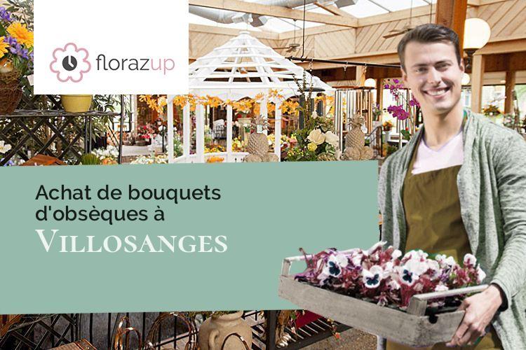 créations florales pour des obsèques à Villosanges (Puy-de-Dôme/63380)