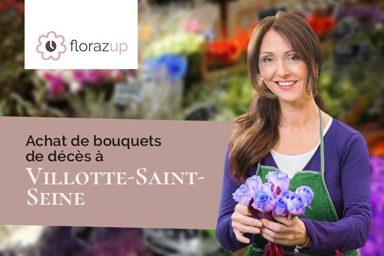 fleurs deuil pour des obsèques à Villotte-Saint-Seine (Côte-d'Or/21690)
